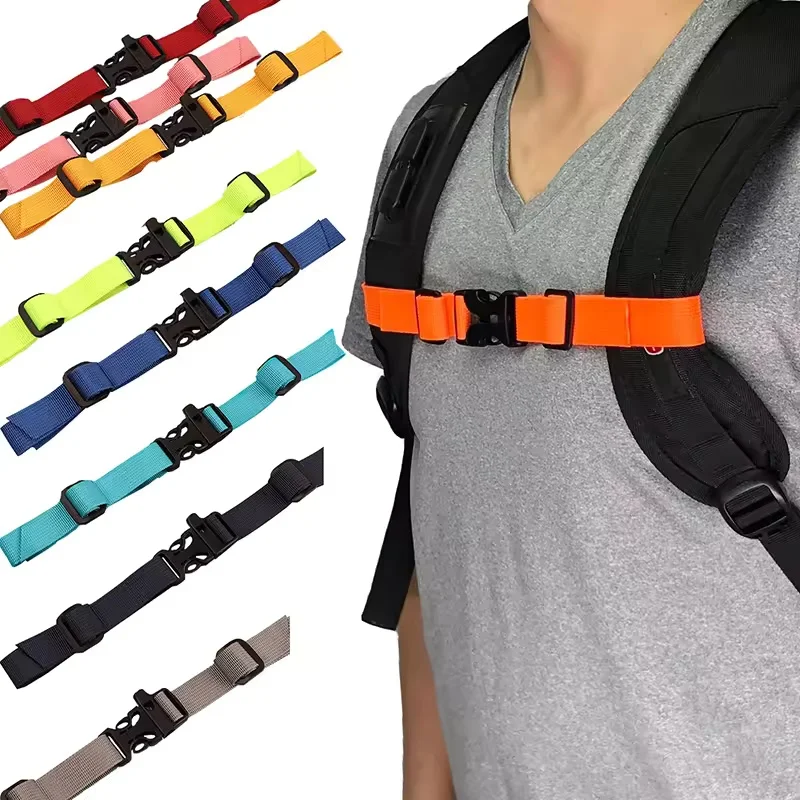 Outdoor Camping Bag - Backpack Chest Bag Strap Harness Adjustable