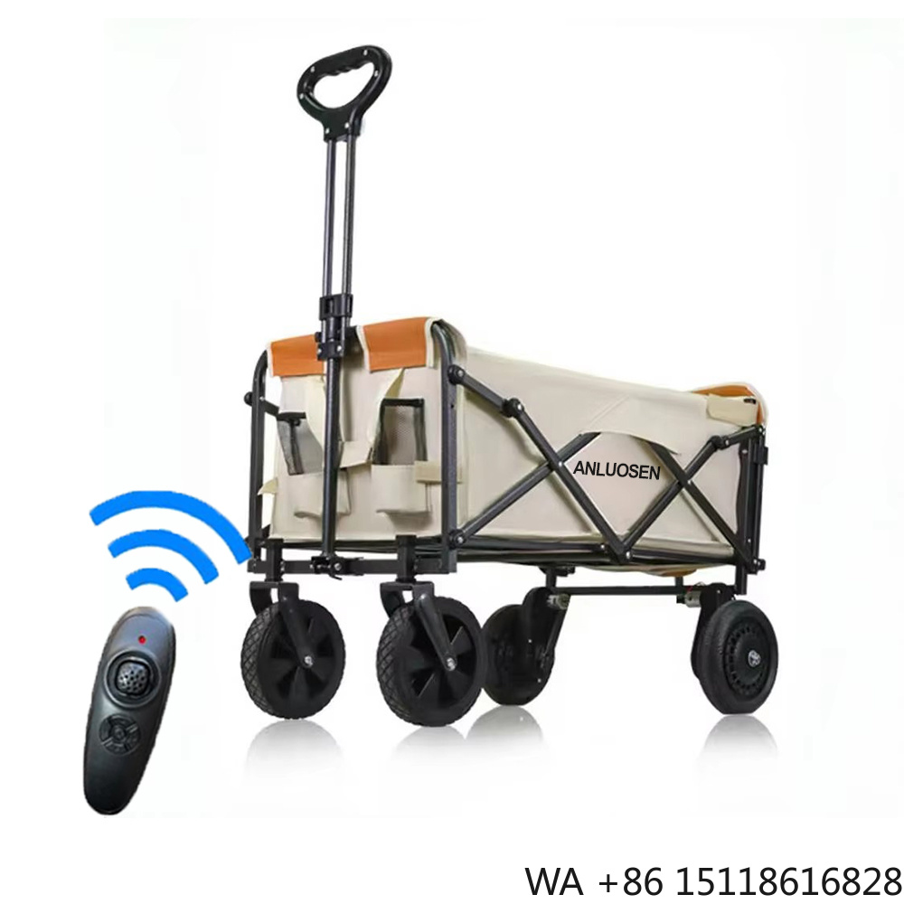 Camp Table Folding - Electric Camping Wagon Cart Foldable 2000mAh