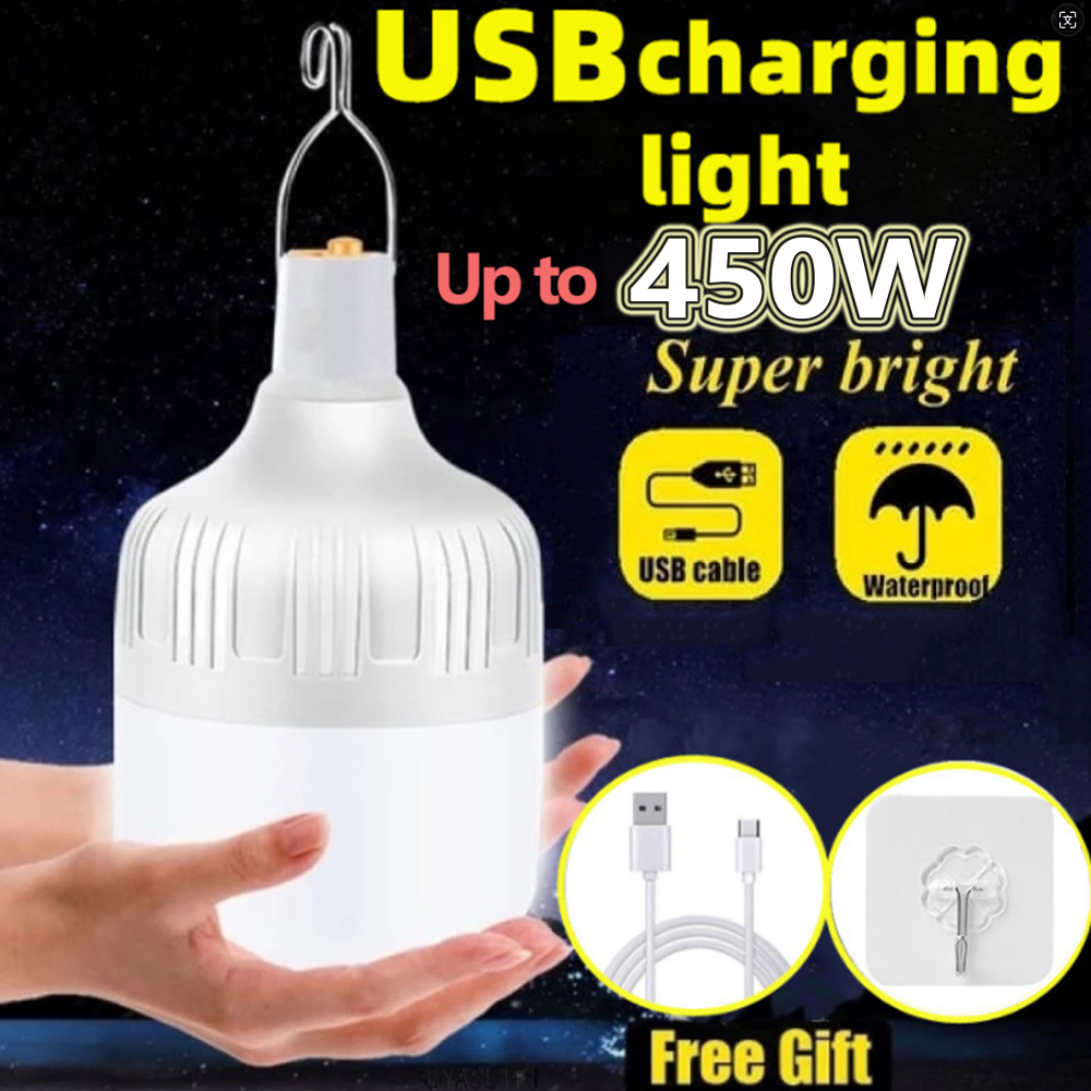 Outdoor Camping Gazebo - Portable Outdoor BBQ Camping Lights USB