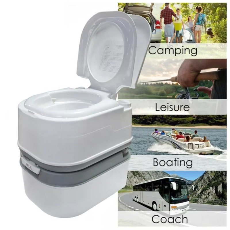 Portable Camp Toilet - Portable Camping Travelling RV Toilet Outdoor