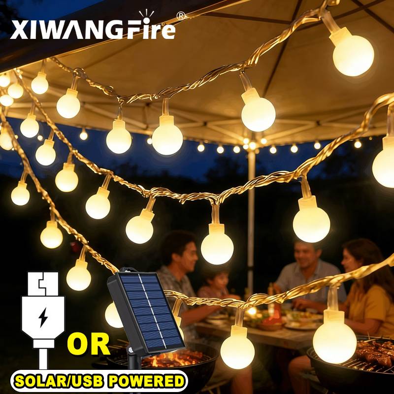 3-10M Solar/USB/Battery String - Outdoor Camping Accessories ulasan dan harga