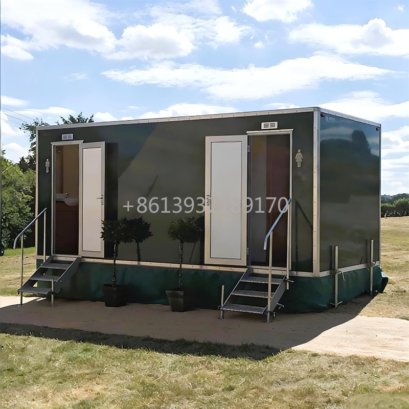 Mobile Toilet Trailer with Bas - Portable Camp Toilet ulasan dan harga