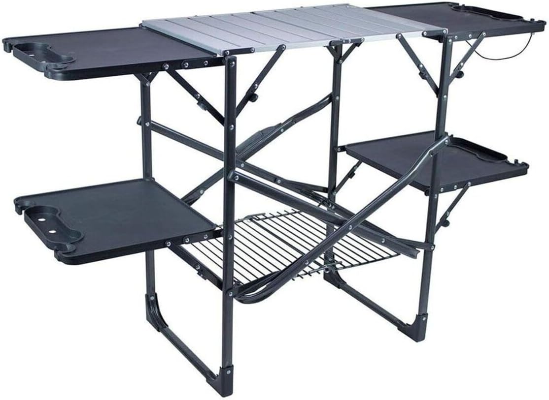 Slim Fold Portable Camping Kit - Outdoor Camping Cooking Table ulasan dan harga