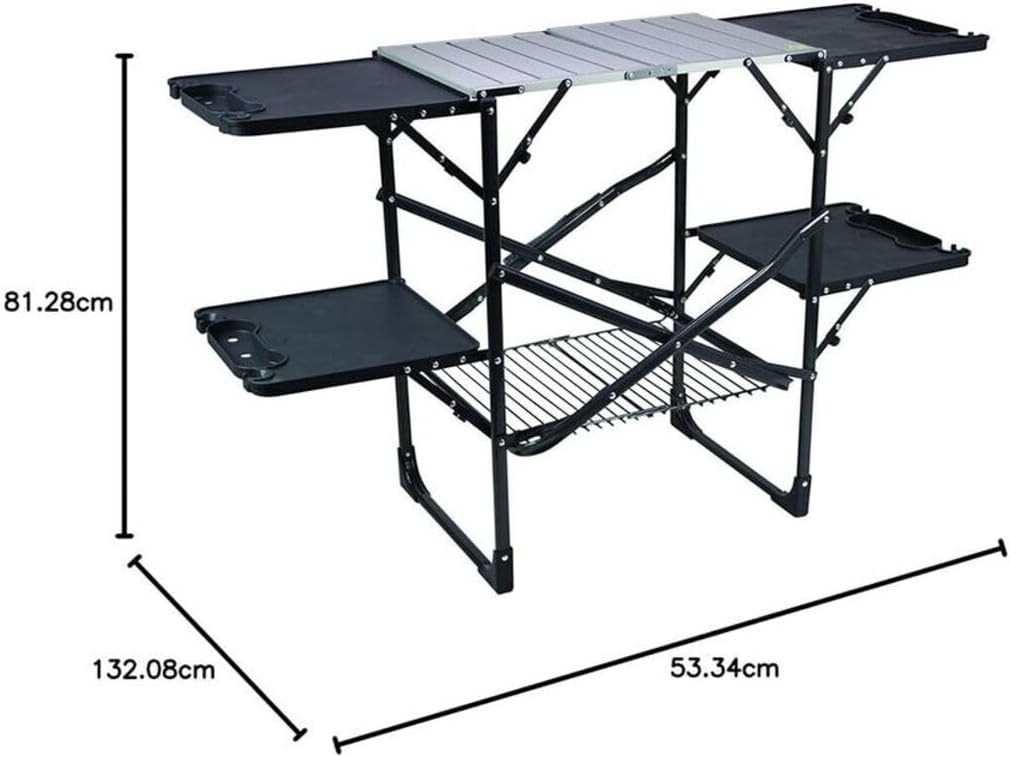 Slim Fold Portable Camping Kit - Outdoor Camping Cooking Table ulasan dan harga