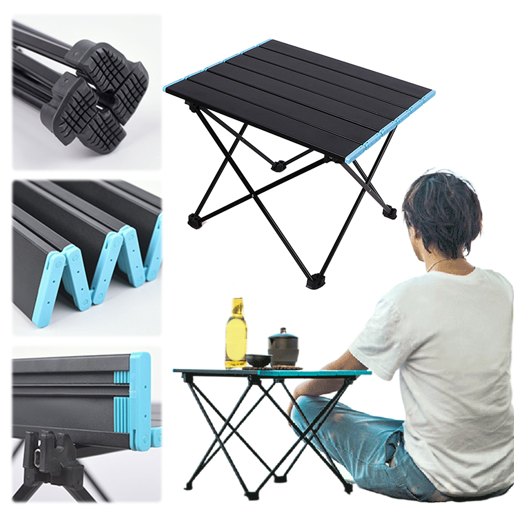 Camping Table Aluminum Alloy B - Outdoor Camping Cooking Table ulasan dan harga