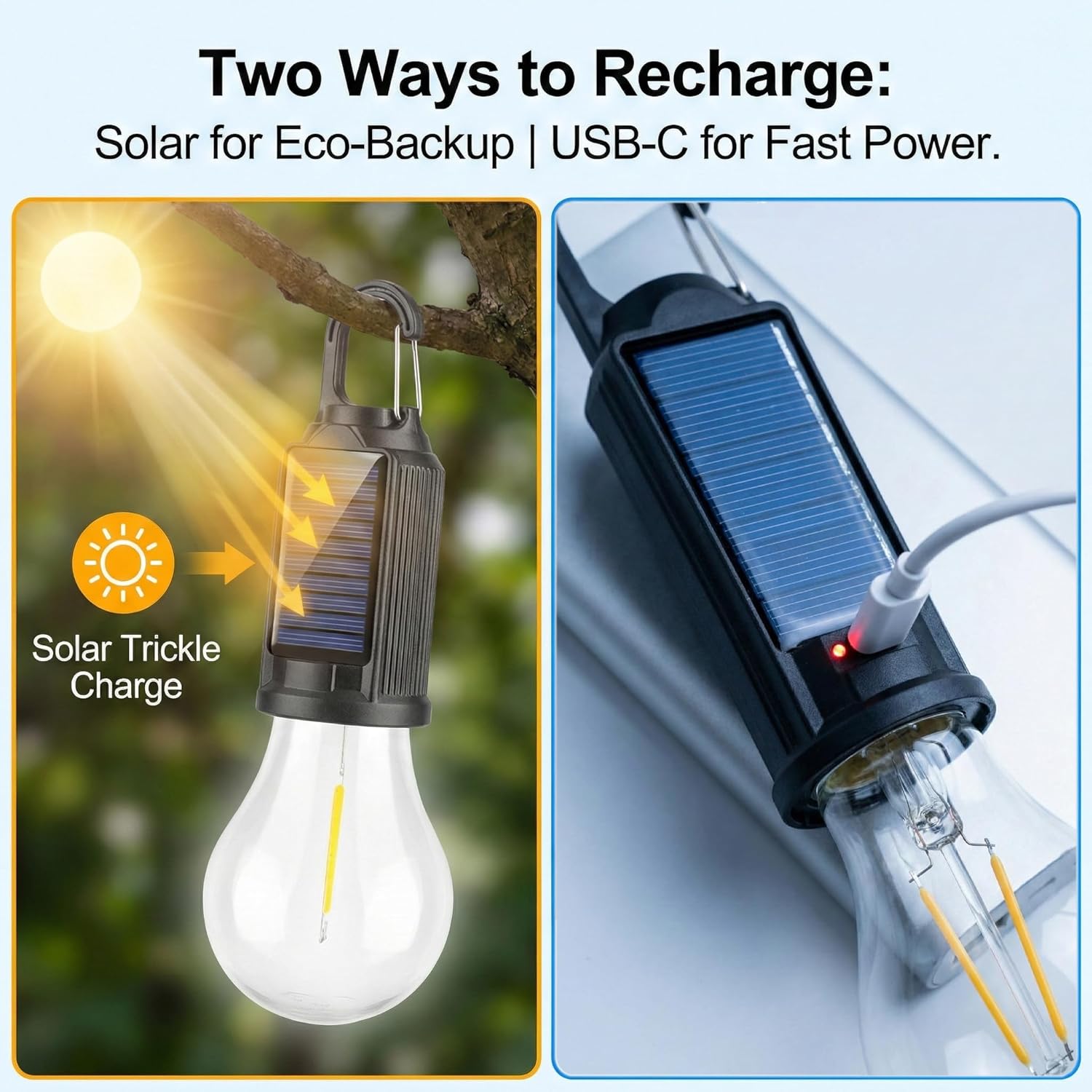 Solar LED Camping Lights Type- - Outdoor Camping Gazebo ulasan dan harga