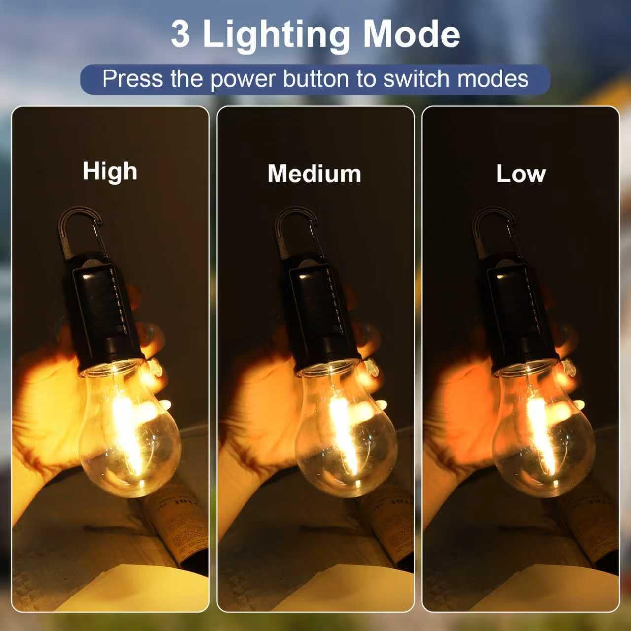 Solar LED Camping Lights Type- - Outdoor Camping Gazebo ulasan dan harga