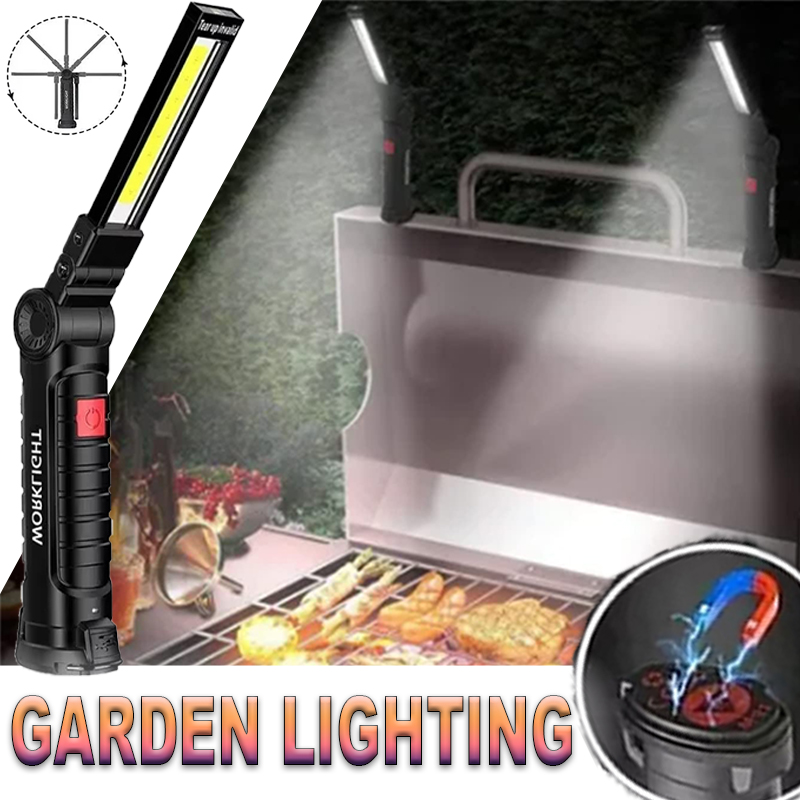 Portable LED Flashlight with M - Outdoor Camping Accessories ulasan dan harga
