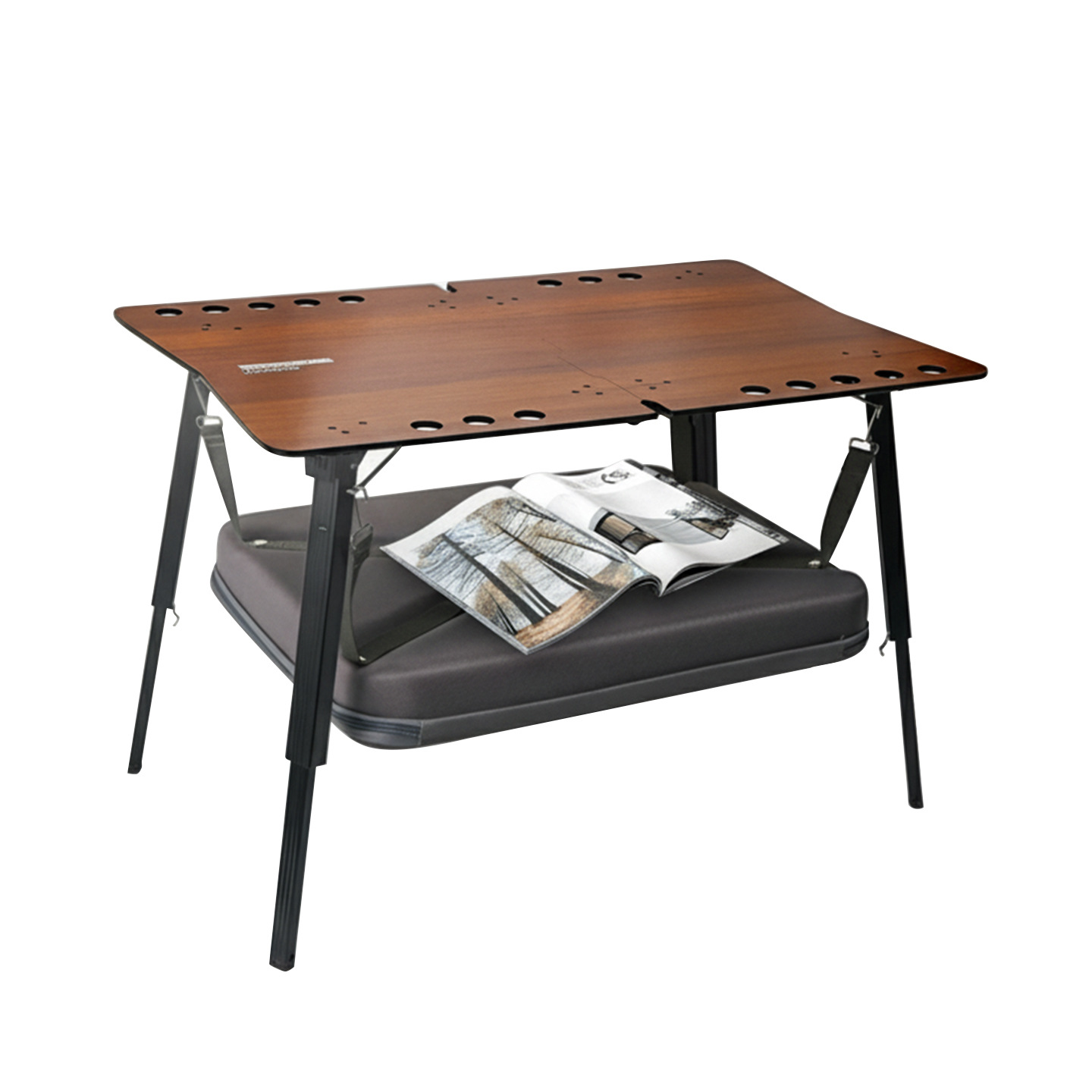 Outdoor Aluminum Folding Table - Outdoor Camping Cooking Table ulasan dan harga