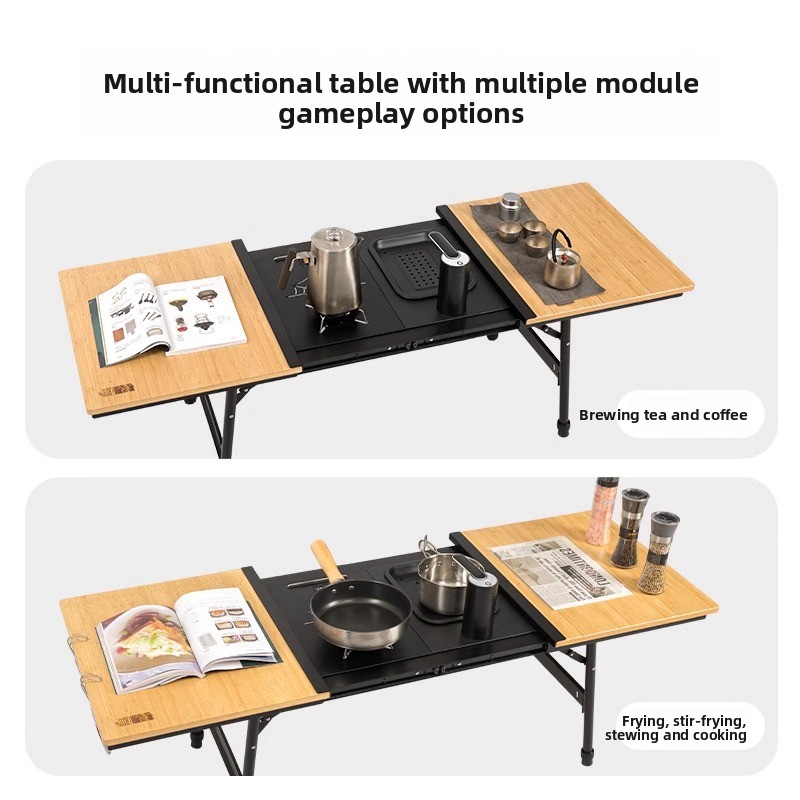 Aluminum IGT Camping Table, He - Outdoor Camping Cooking Table ulasan dan harga