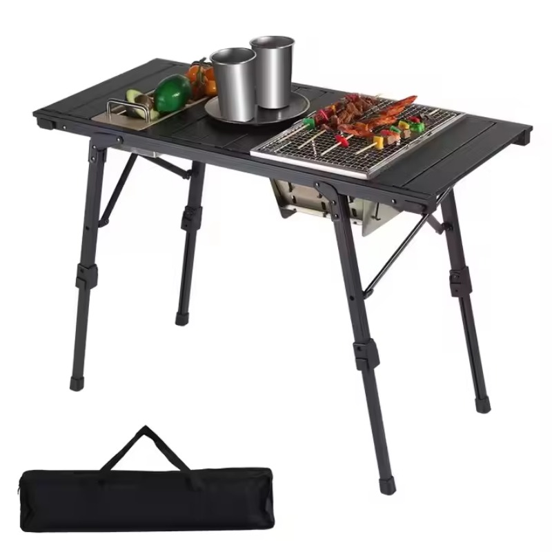 stllf Factory Custom Detachabl - Outdoor Camping Cooking Table ulasan dan harga