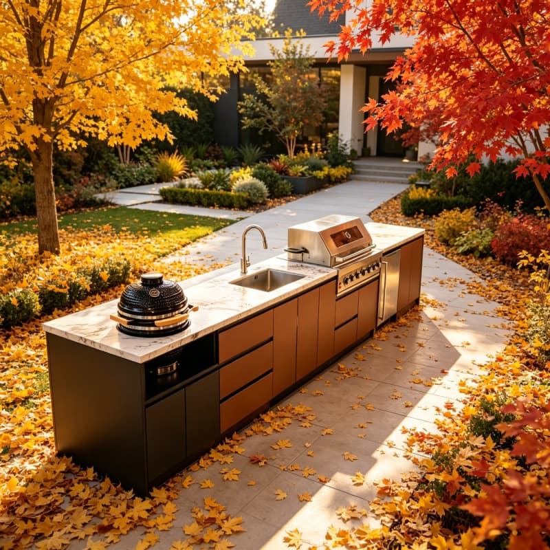 Folding Outdoor Kitchen Camp T - Outdoor Camping Cooking Table ulasan dan harga
