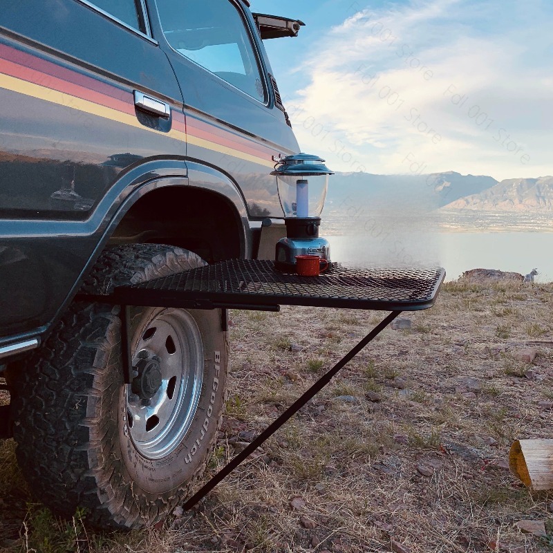 Car Camping Grill Tire Metal F - Camp Table Folding ulasan dan harga