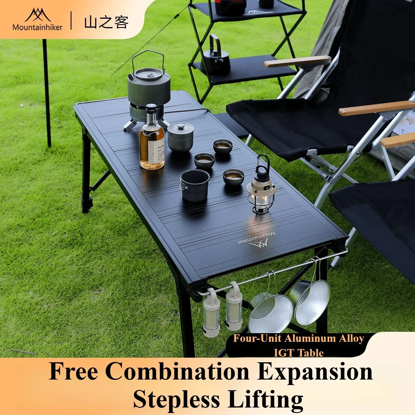 Mountainhiker Folding IGT Camp - Outdoor Camping Cooking Table ulasan dan harga
