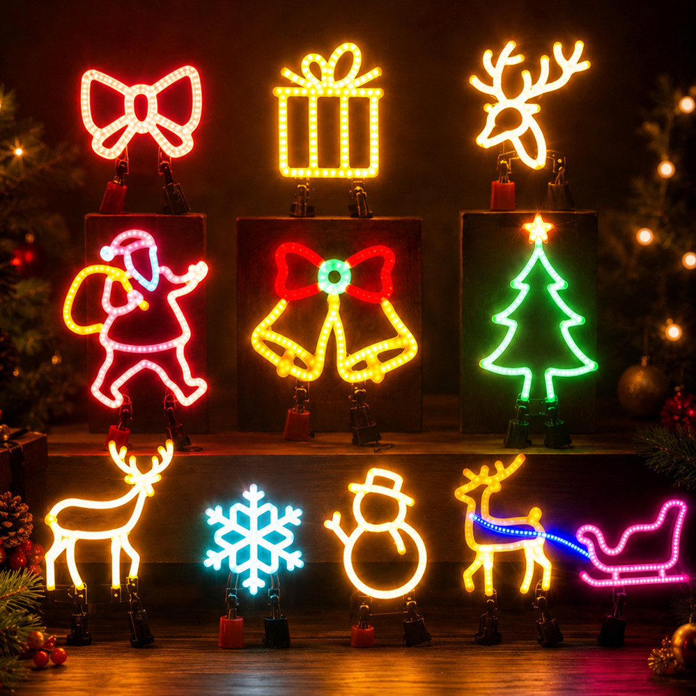 Christmas Decoration LED Neon  - Headlamp ulasan dan harga