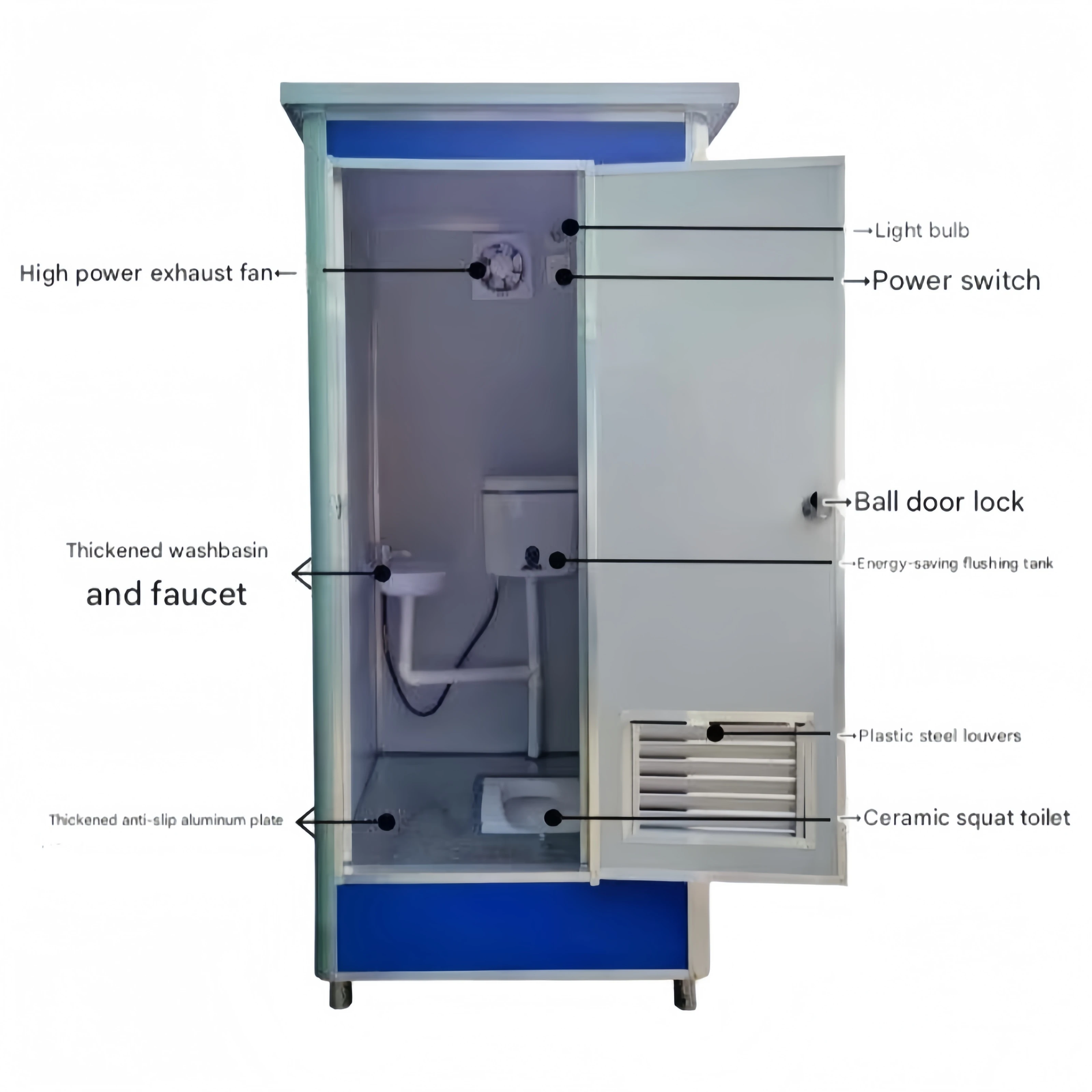 2026 Outdoor Portable Toilet a - Portable Camp Toilet ulasan dan harga