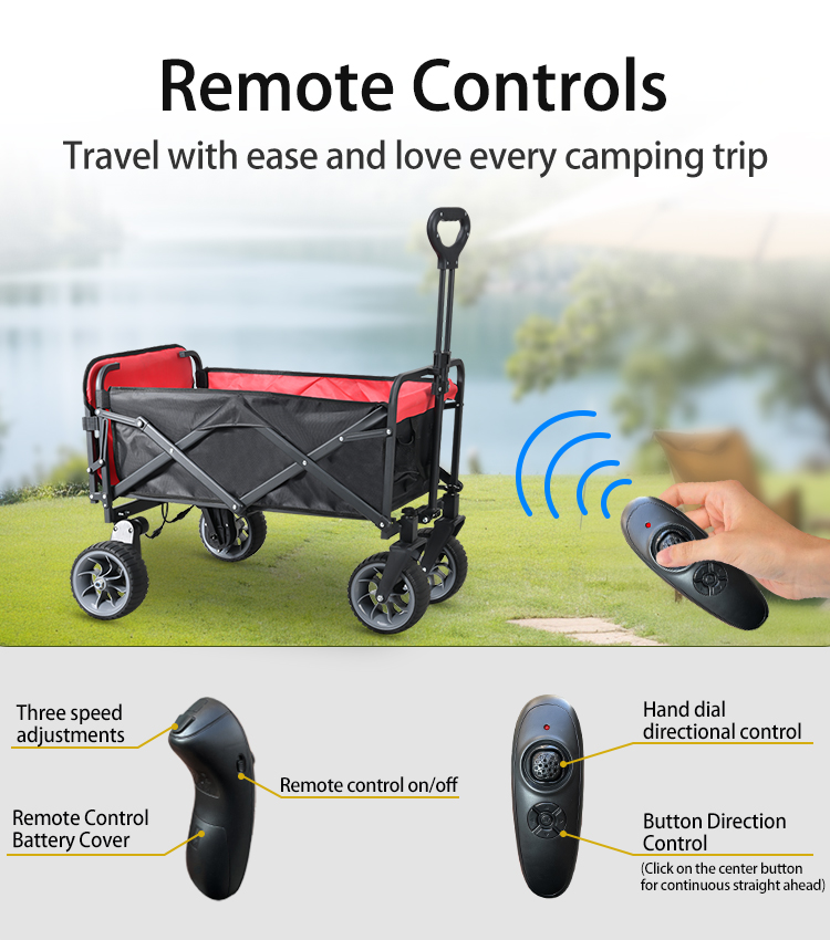 Electric Camping Wagon Cart Fo - Camp Table Folding ulasan dan harga