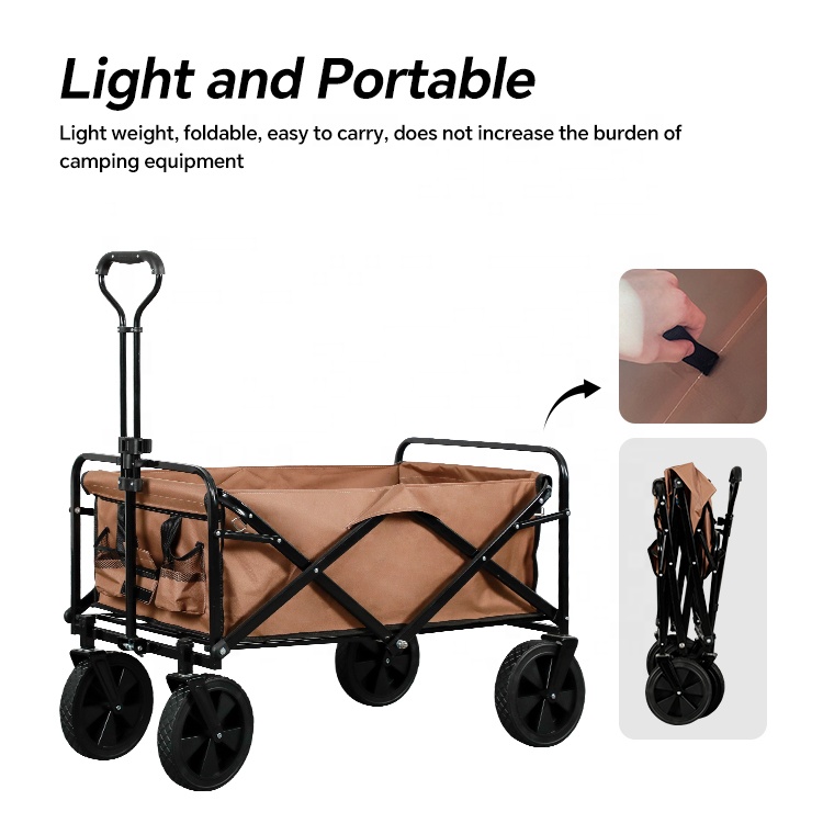 HOMFUL Fishing Bollerwagen Col - Camp Table Folding ulasan dan harga