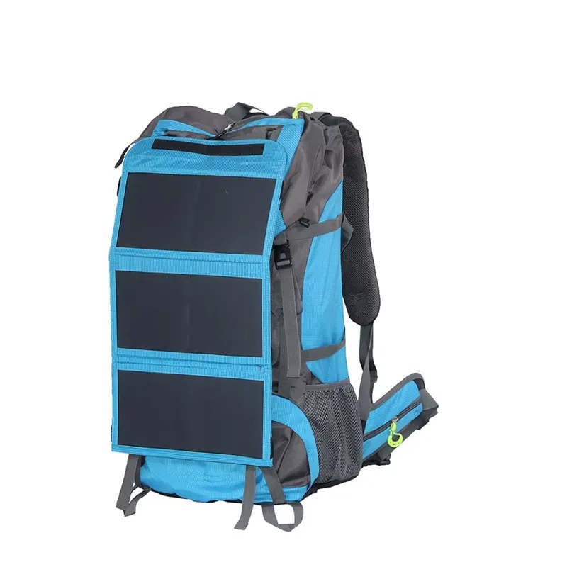 2026Custom Solar Panel Backpac - Outdoor Camping Bag ulasan dan harga