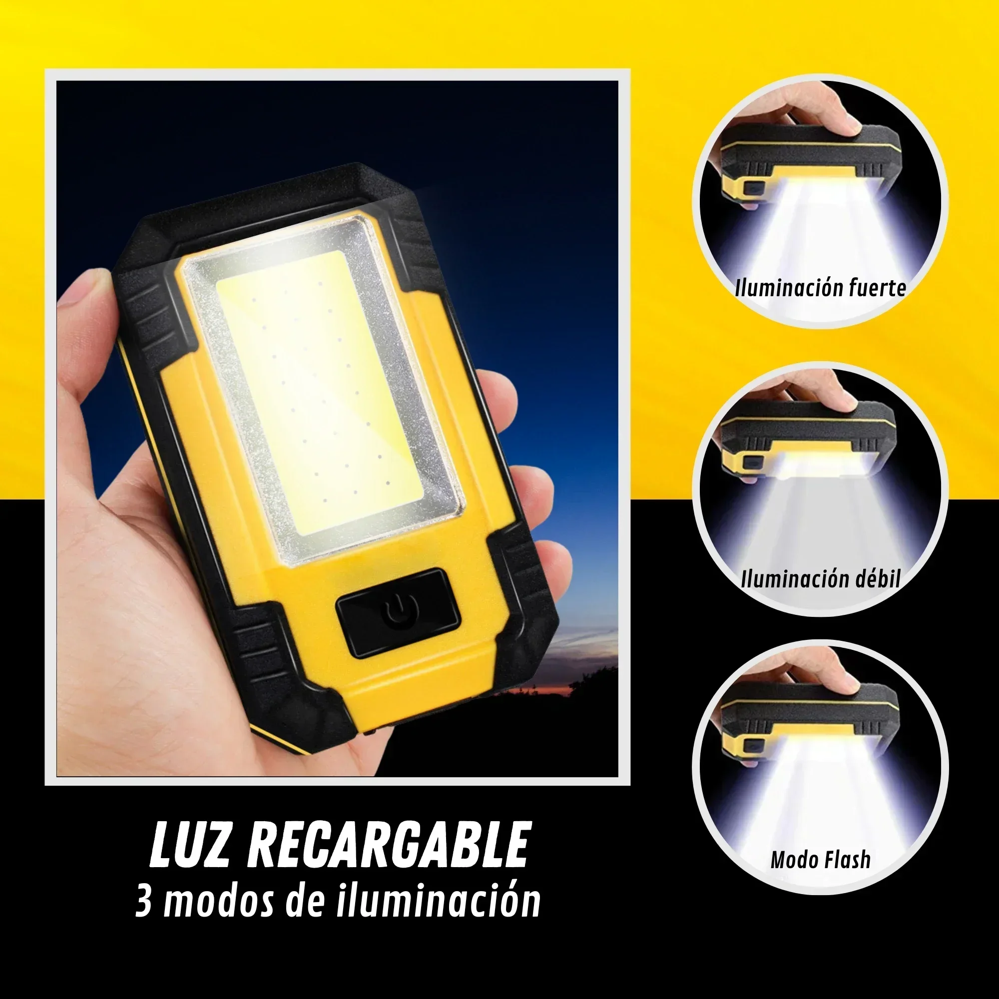 Portable 4000MaH Rechargeable  - Outdoor Camping Accessories ulasan dan harga