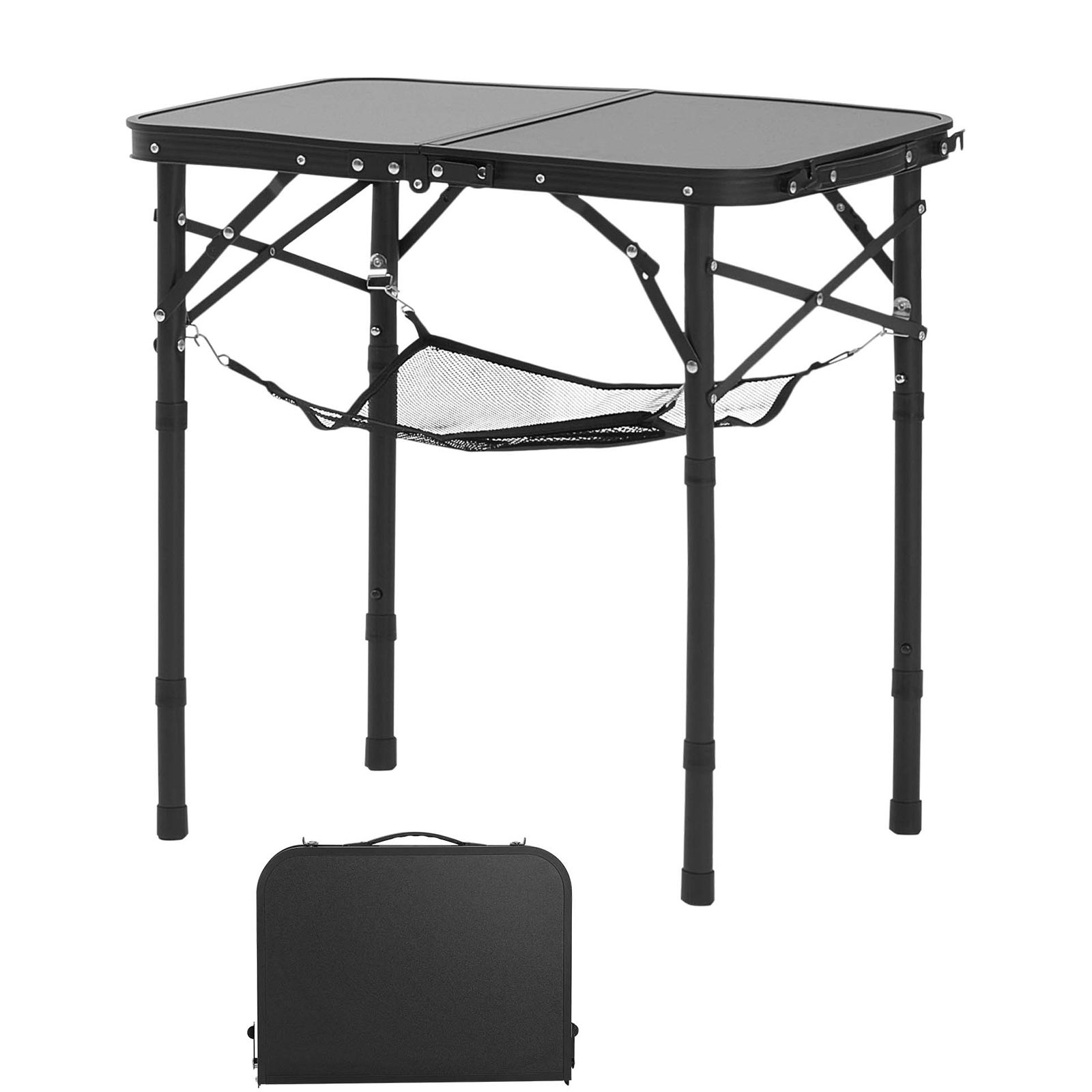 Folding Camping Table, Adjusta - Outdoor Camping Cooking Table ulasan dan harga