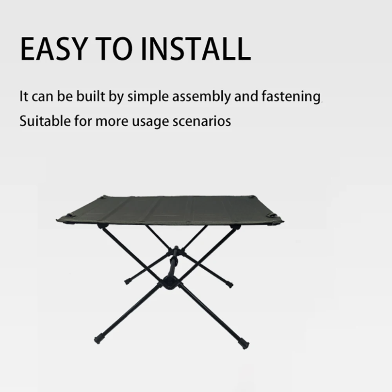 Camping Oxford Fabric Table Fo - Camp Table Folding ulasan dan harga