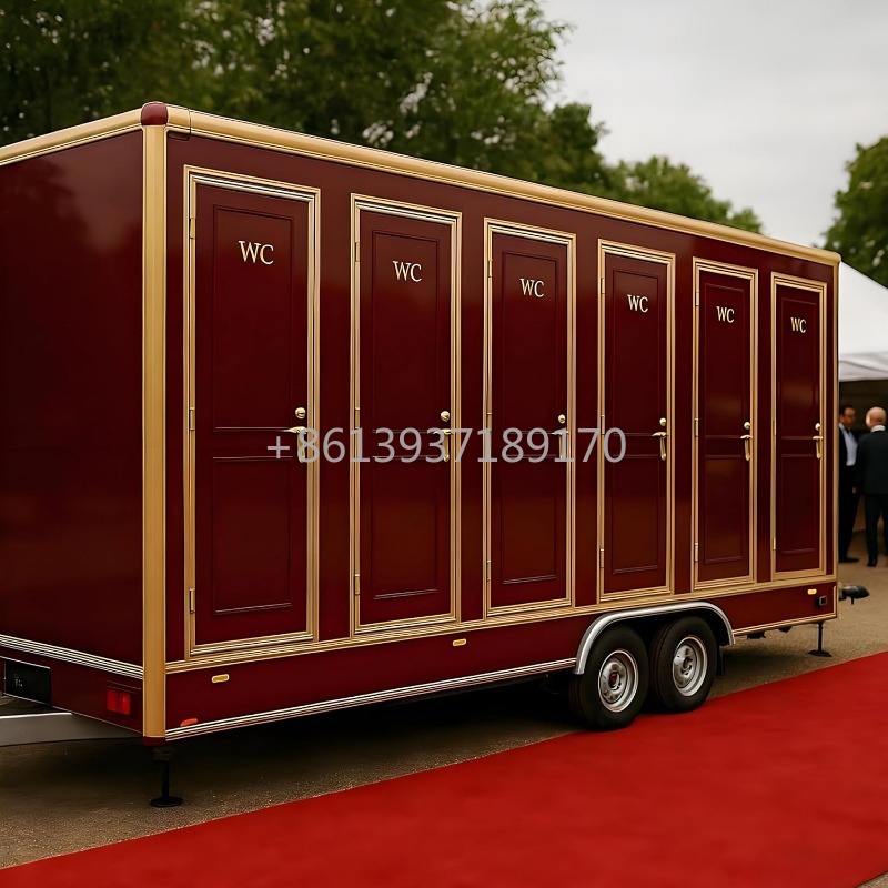 Mobile Toilet and Shower Trail - Portable Camp Toilet ulasan dan harga