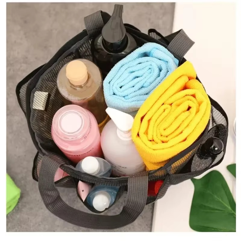 Portable Mesh Shower Caddy Tot - Outdoor Camping Bag ulasan dan harga