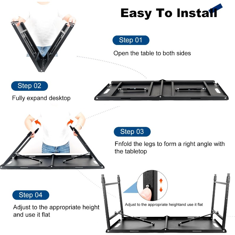 Camping Table Adjustable Foldi - Outdoor Camping Cooking Table ulasan dan harga