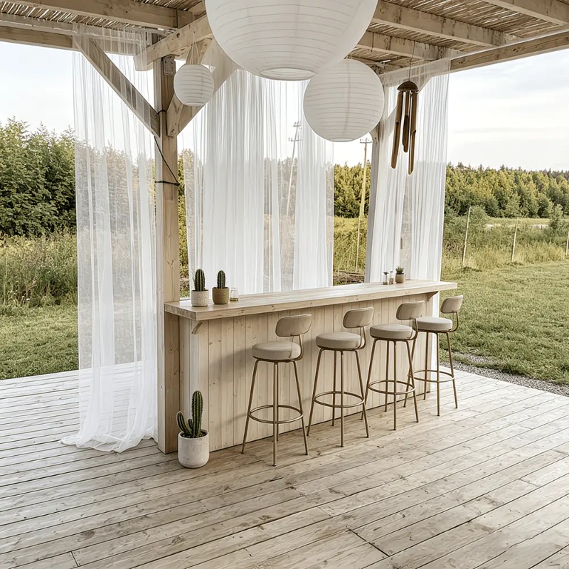 1 Panel Outdoor Curtains with  - Outdoor Camping Wedding Venues ulasan dan harga
