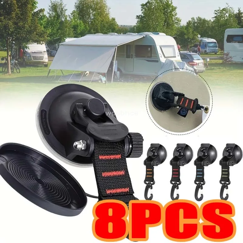 1/8 Pcs Car Tent Suction Cups  - Outdoor Camping Gazebo ulasan dan harga