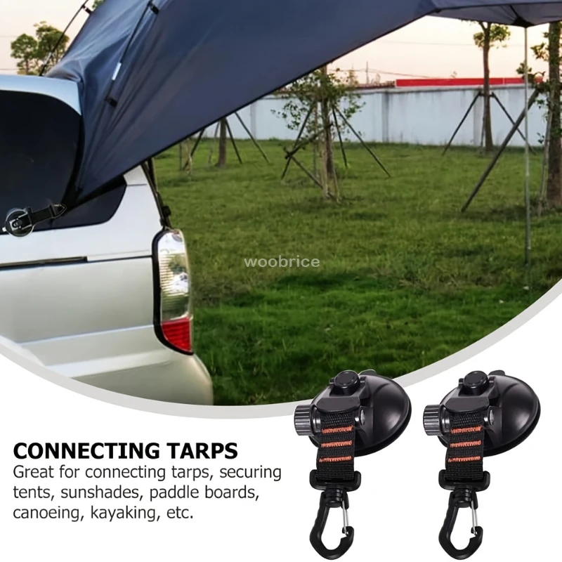 1/8 Pcs Car Tent Suction Cups  - Outdoor Camping Gazebo ulasan dan harga