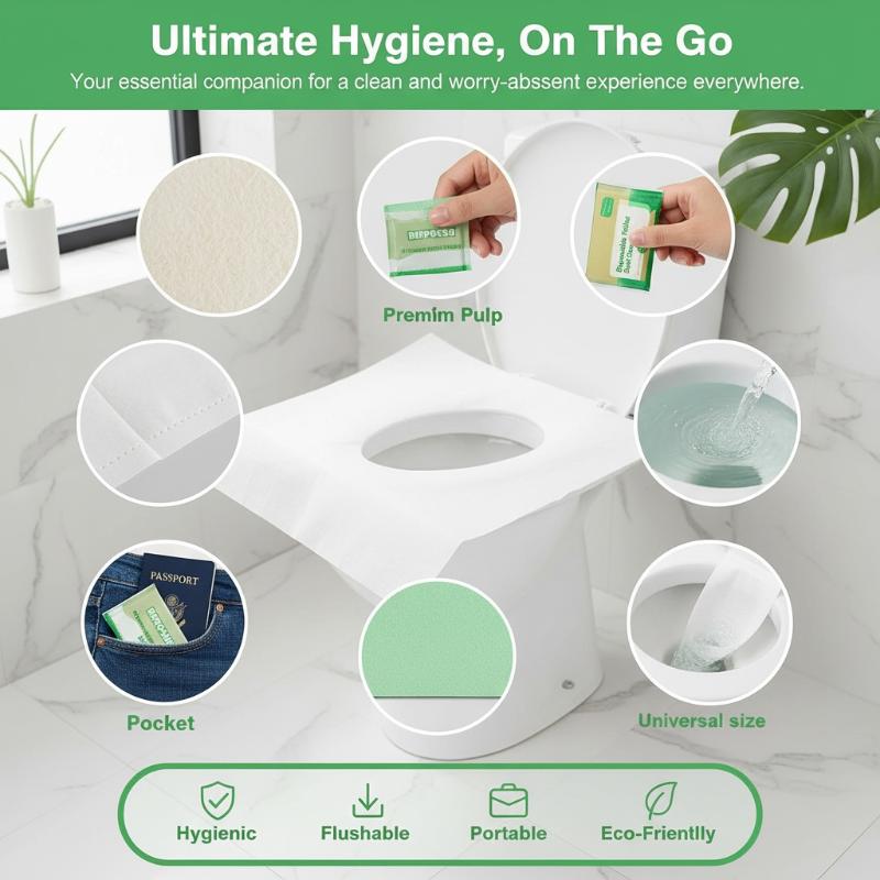 Degradable Soluble Disposable  - Portable Camp Toilet ulasan dan harga