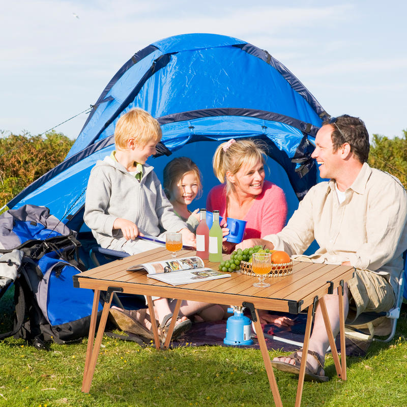 Single Folding Picnic Table 93 - Camp Table Folding ulasan dan harga