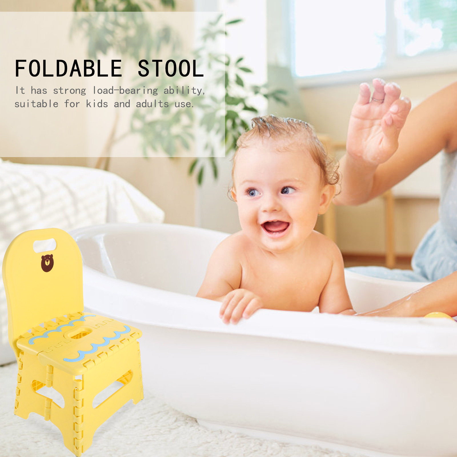 Foldable Plastic Chair Sturdy  - Outdoor Activities In Camping ulasan dan harga