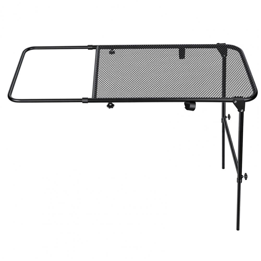 Tire Mount Camping Desk, Steel - Outdoor Camping Cooking Table ulasan dan harga