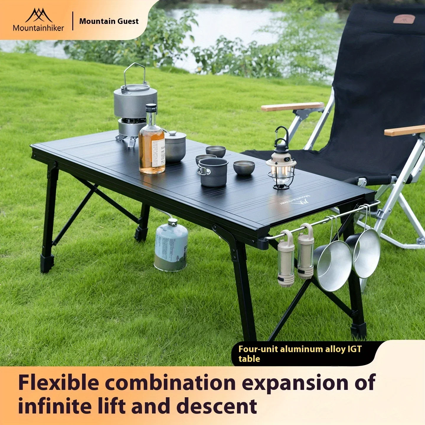 Mountainhiker Folding Camping  - Outdoor Camping Cooking Table ulasan dan harga
