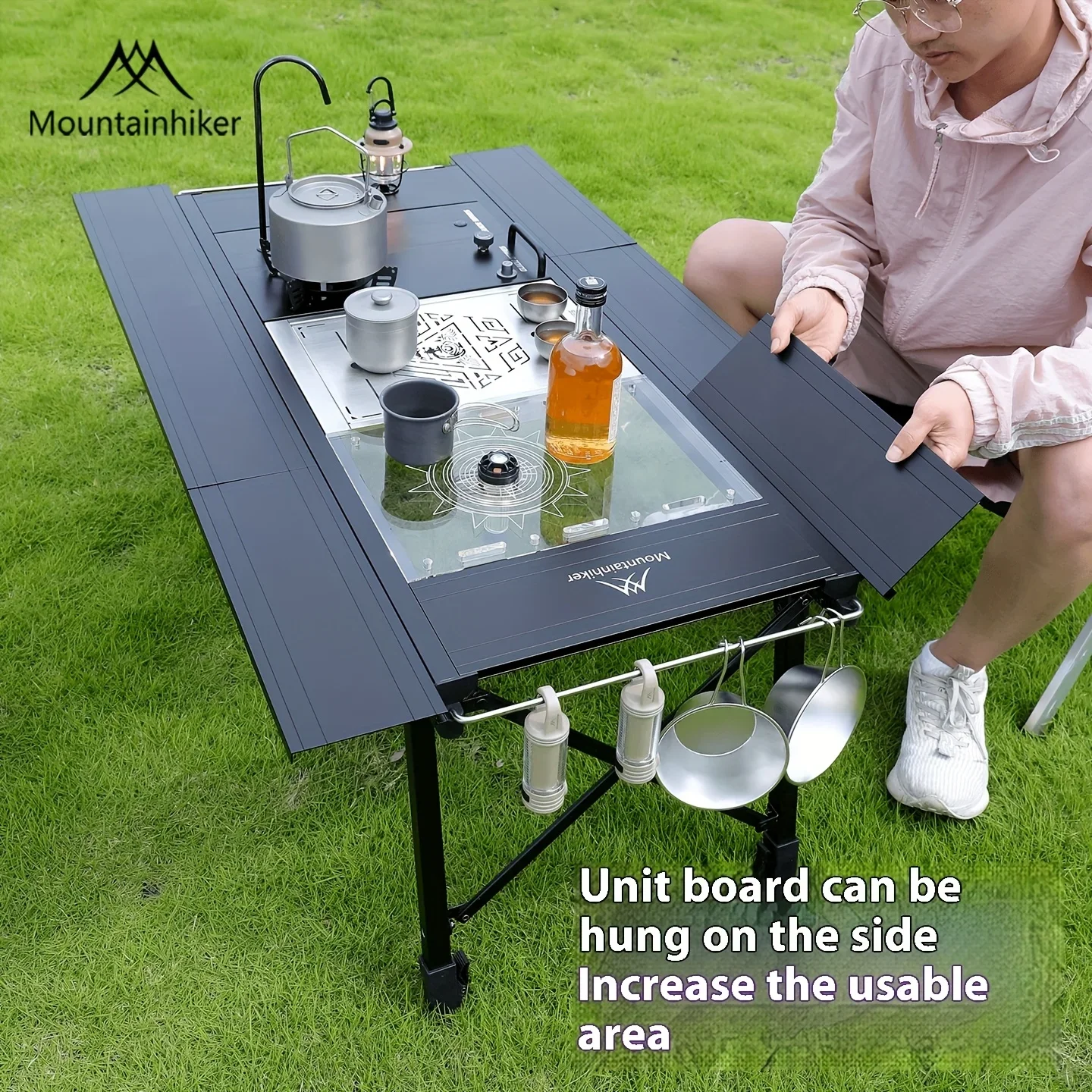 Mountainhiker Folding Camping  - Outdoor Camping Cooking Table ulasan dan harga
