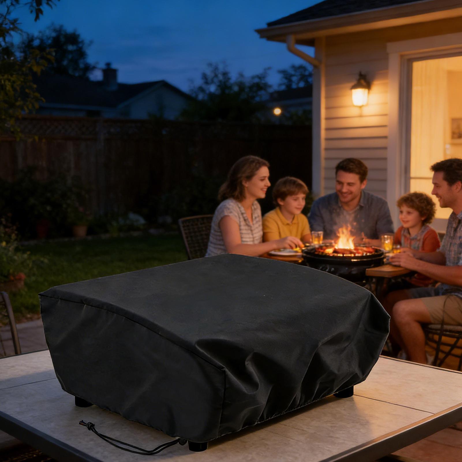 Grilling Cover Heavy Duty Wate - Outdoor Camping Cooking Table ulasan dan harga