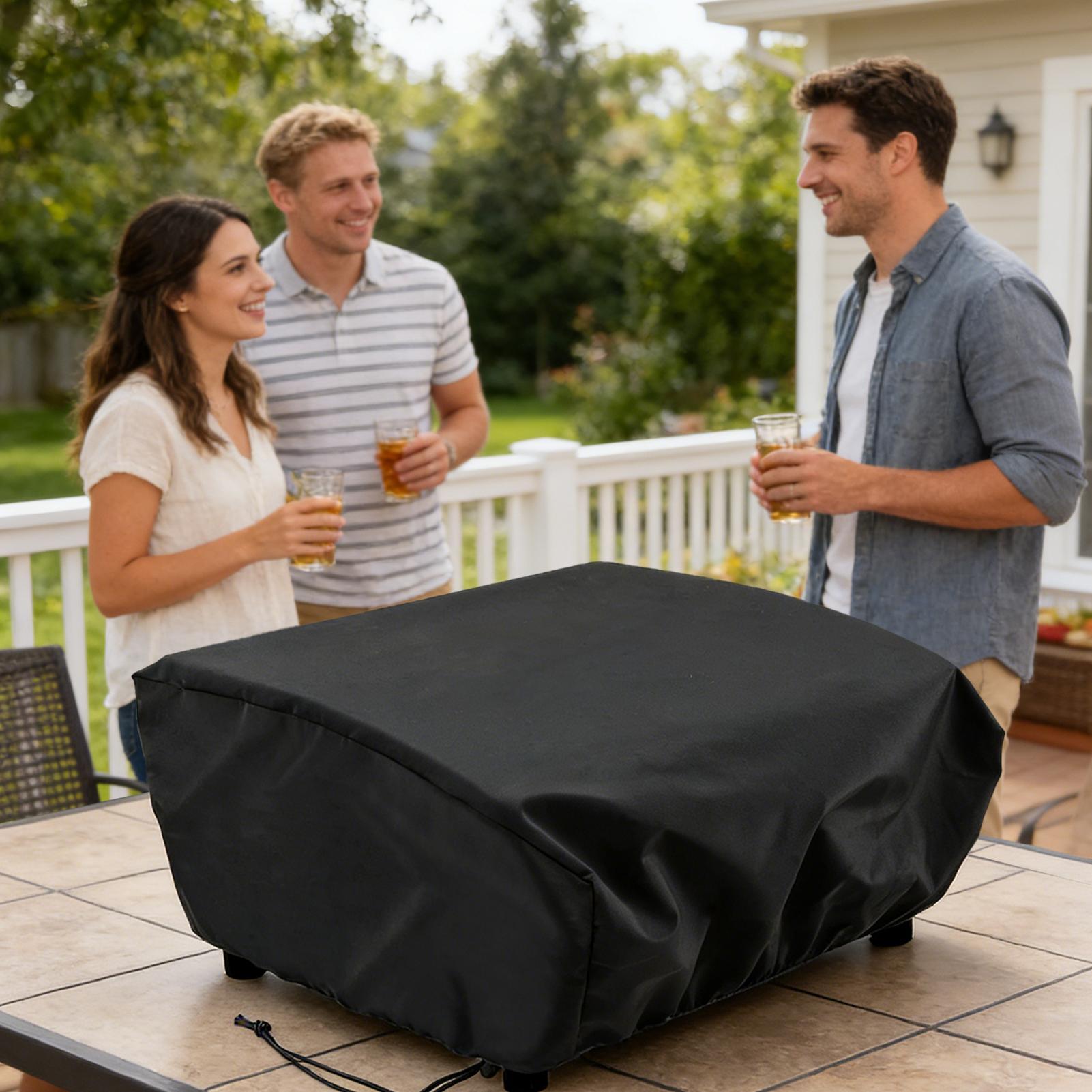 Grilling Cover Heavy Duty Wate - Outdoor Camping Cooking Table ulasan dan harga